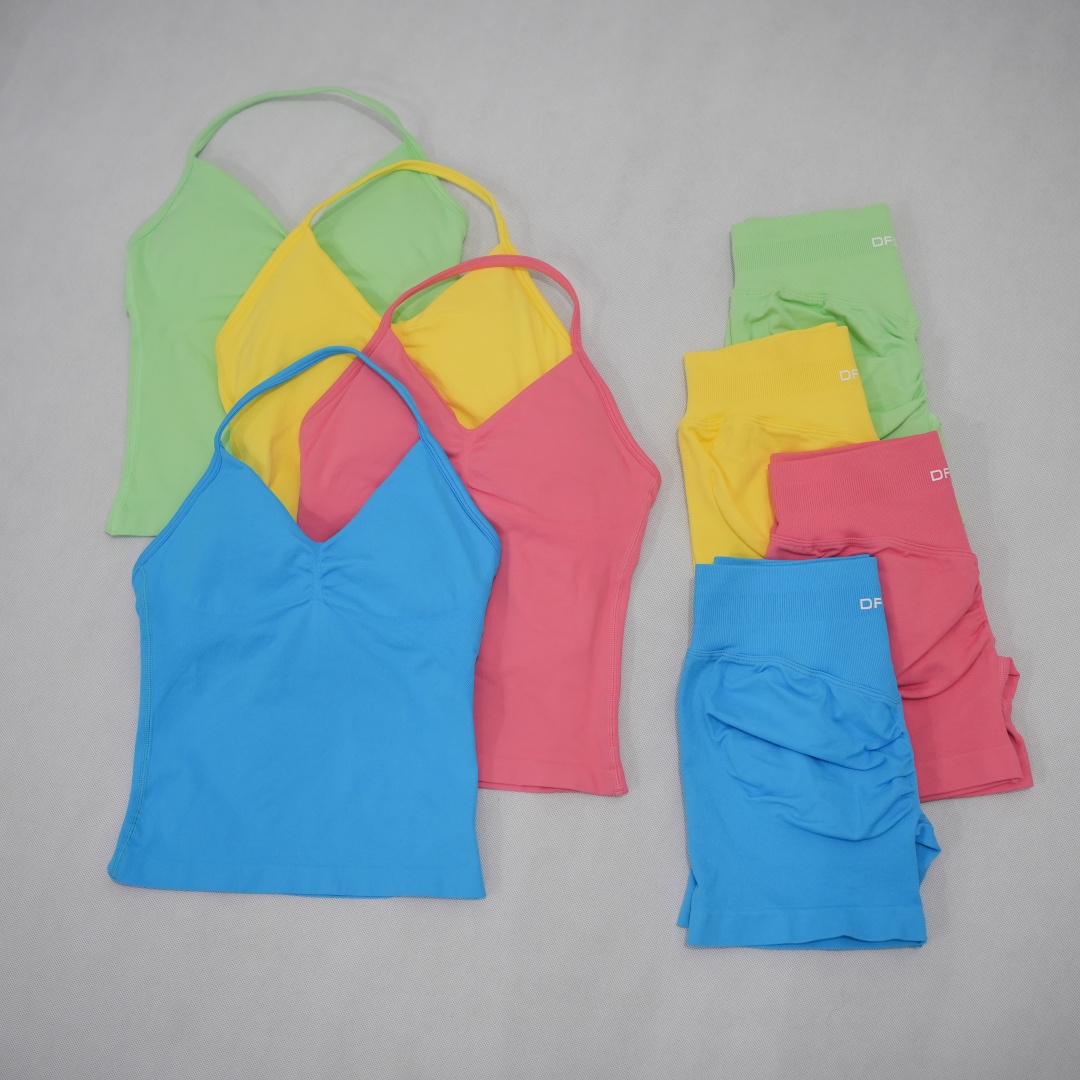 Yoga Và Fitness - Conjunto de Treino Sem Costura para