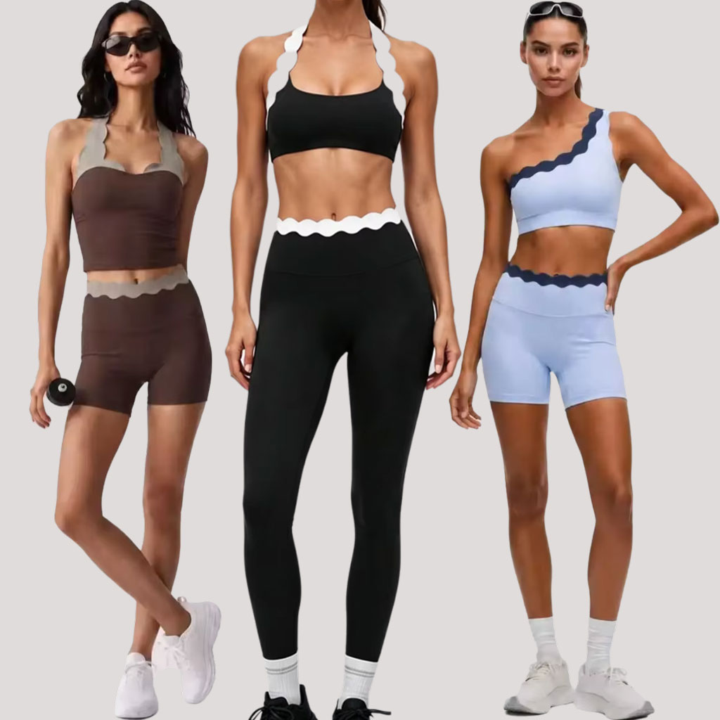 Yoga Và Fitness - Conjunto de Yoga Feminino de 2
