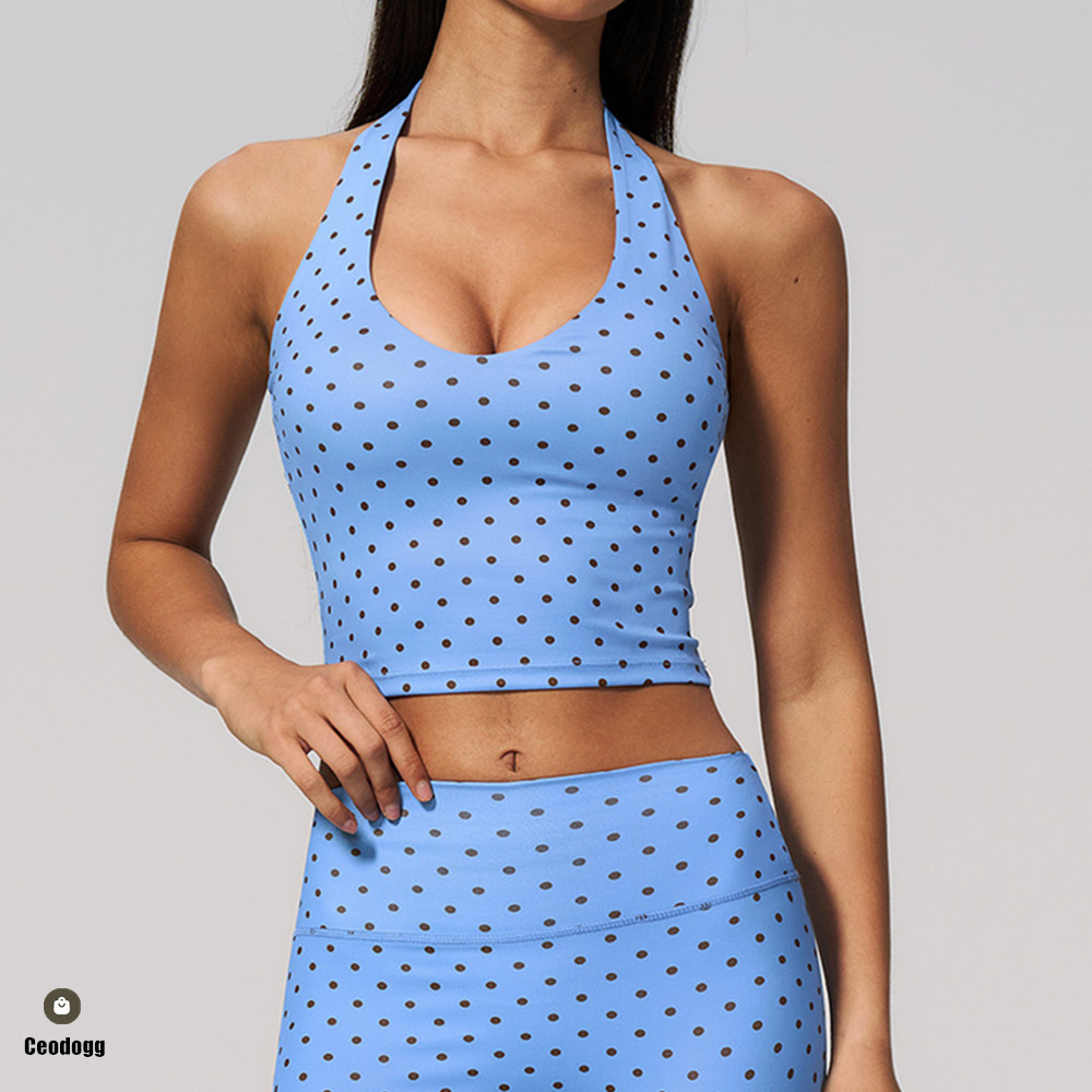 Yoga Fitness Up - Top de Yoga Halter Feminino com