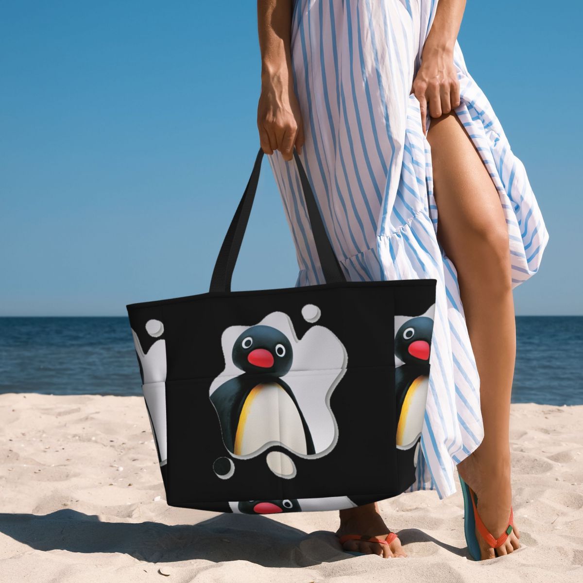 Yoga Fitness Tva - Bolsa de Praia Pingu Pinga Penguin