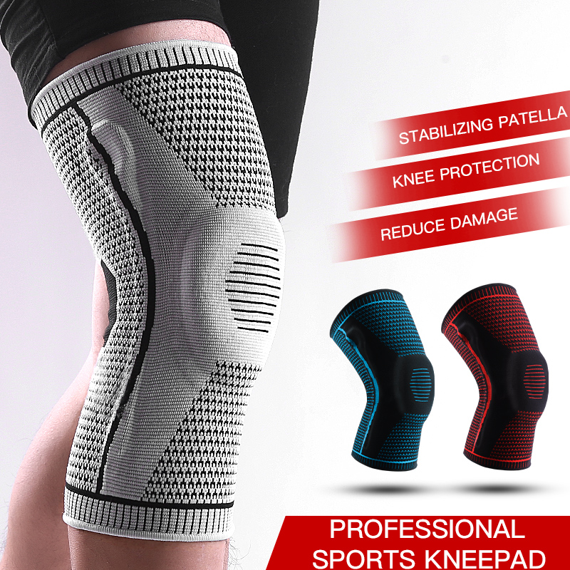 Knee Sleeve Compression - Cinta de suporte de joelho antiderrapante