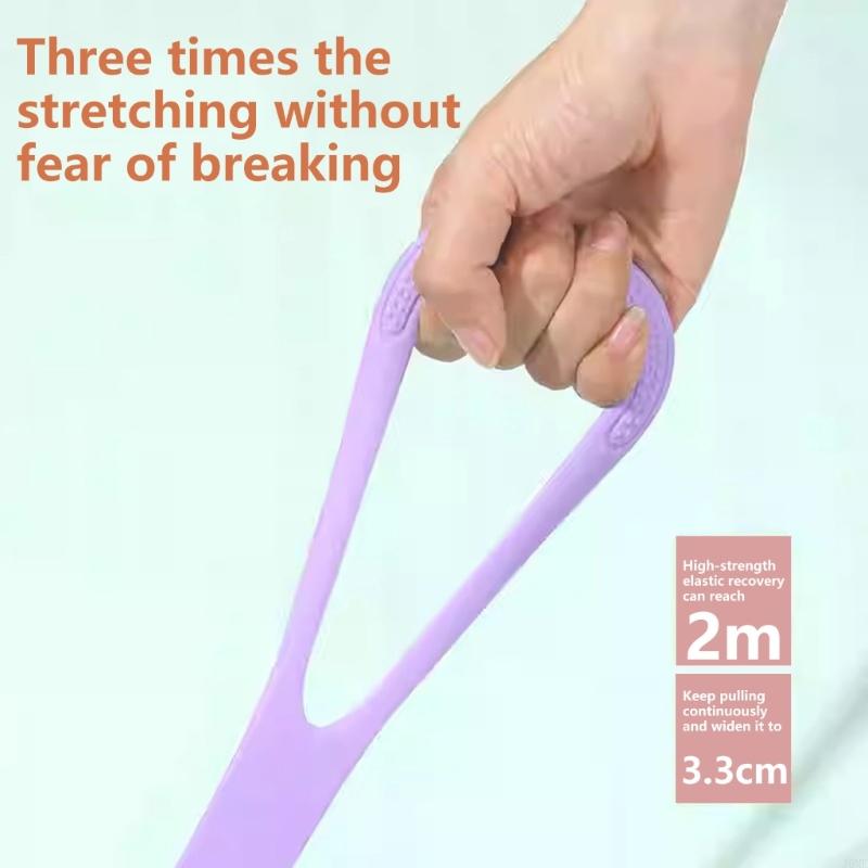 Figure 8 Resistance Band - Faixa exercício antiderrapante com 8 formatos,