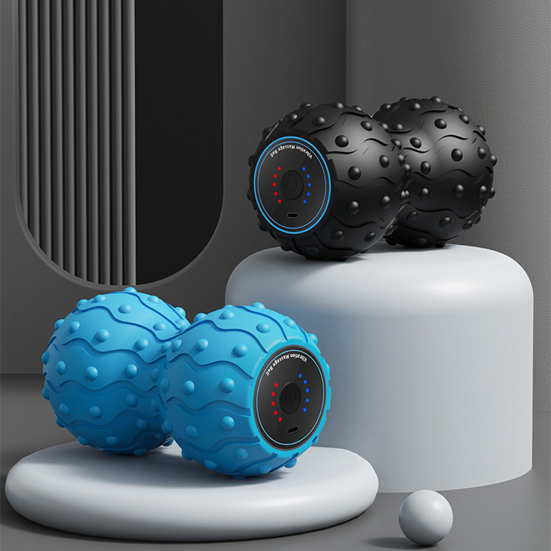 Yoga Fitness Gear - Bola de Massagem Vibratória Recarregável com