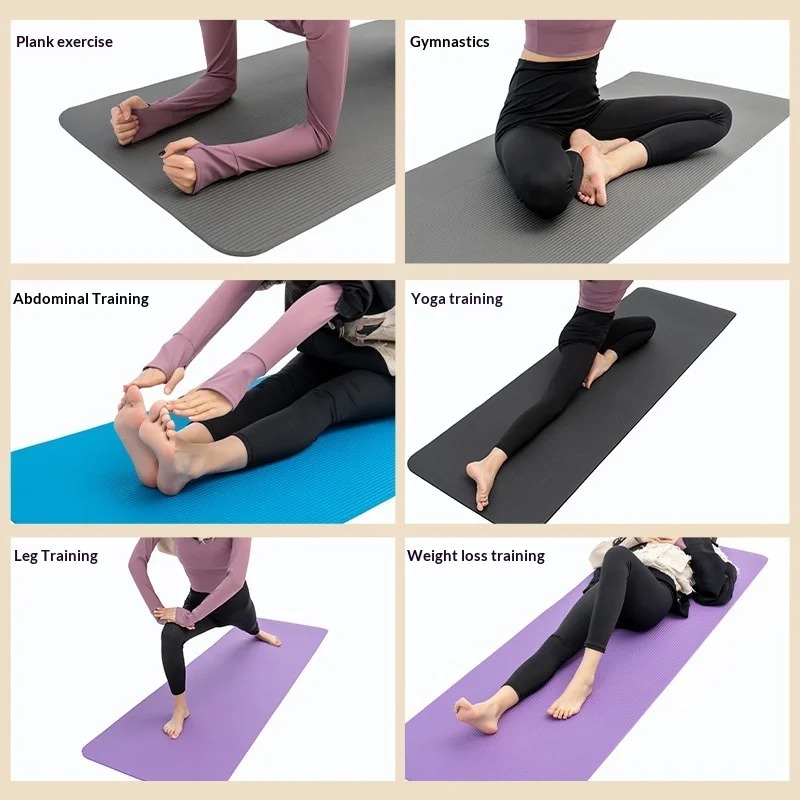 Tapete de Yoga Extra Grosso An - Yoga Of Fitness Mat avaliação e preço