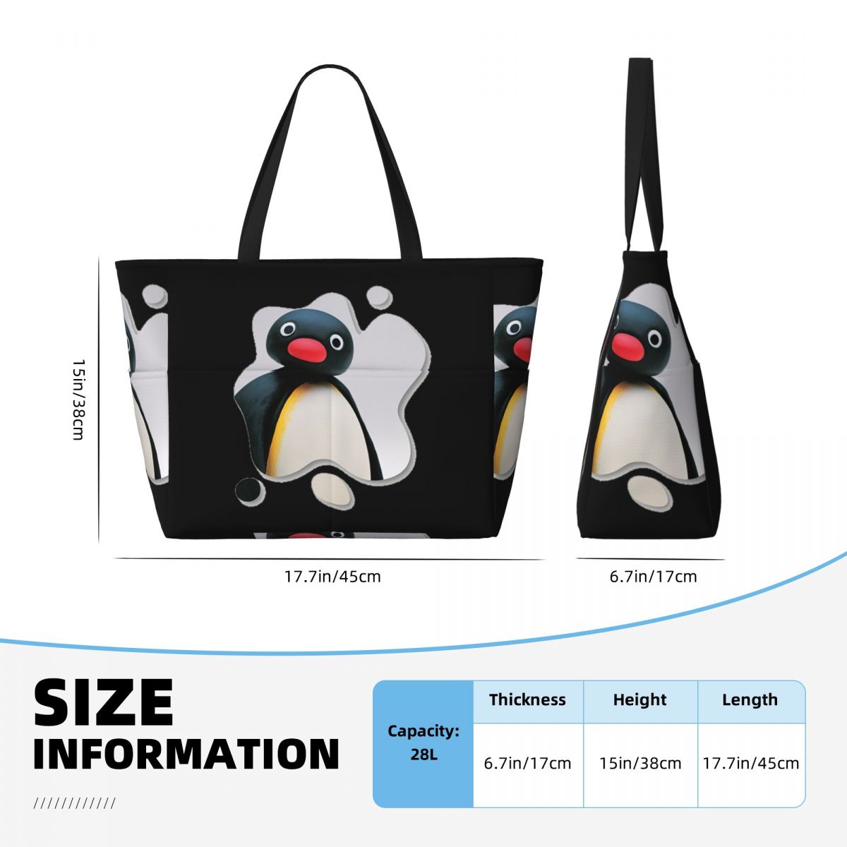Bolsa de Praia Pingu Pinga Pen - Yoga Fitness Tva avaliação e preço