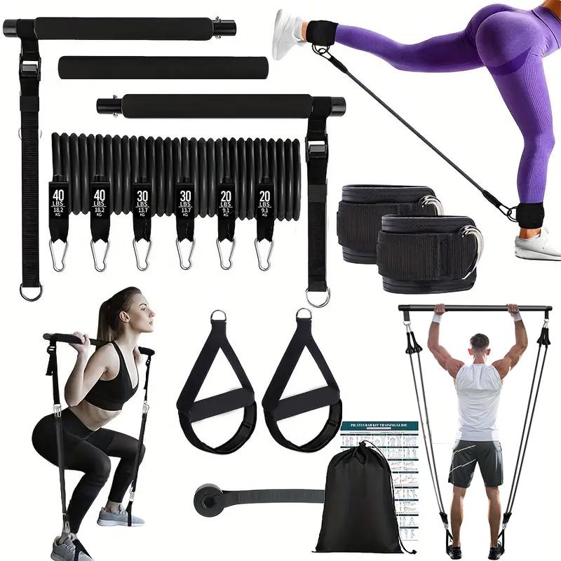 Kit de Barra de Pilates Multif - Yoga Fitness Gear avaliação e preço