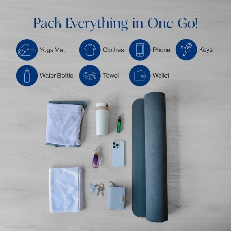 Bolsa de yoga, mochila para ar - Yoga Of Fitness Mat avaliação e preço