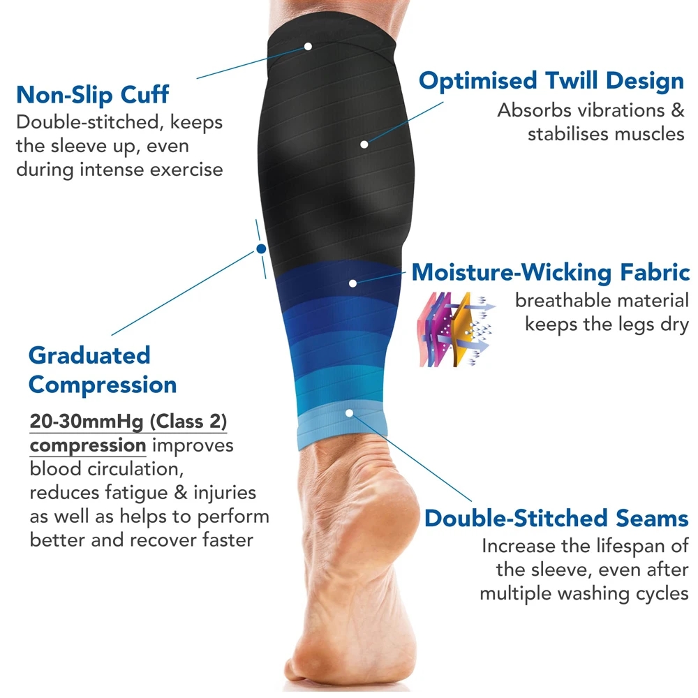 1 Par de Mangas de Compressão  - Knee Sleeve Compression avaliação e preço