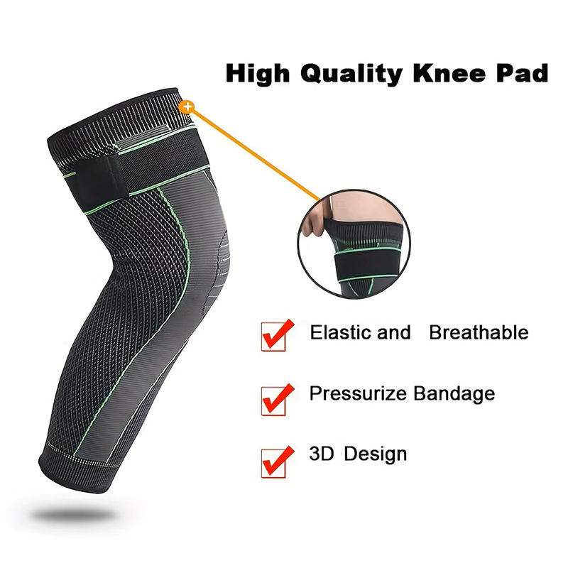2 Peças de Joelheiras de Compr - Knee Sleeve Compression avaliação e preço